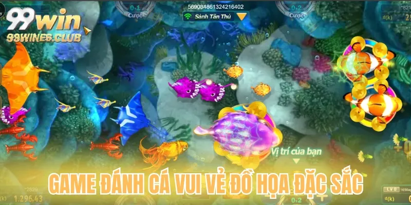 Đánh cá vui vẻ là top game hot tại nhà cái